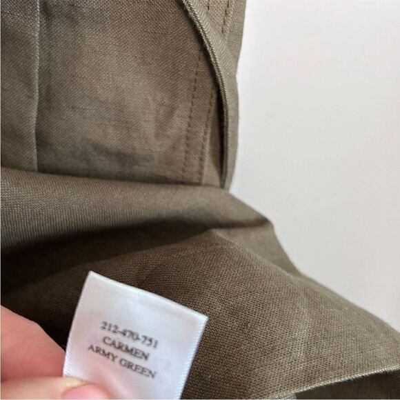 Rails Safari Carmen Dress In Army in khaki - Picture 8 of 14